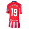 Atletico Madrid Julian Alvarez #19 Hjemmedrakt Kvinner 2024-25 Kortermet